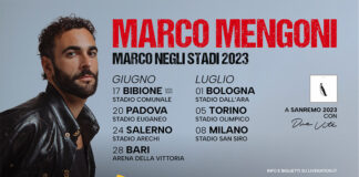 MARCO MENGONI in concerto all’Arena della Vittoria di Bari marco mengoni biglietti concerto bari 2023